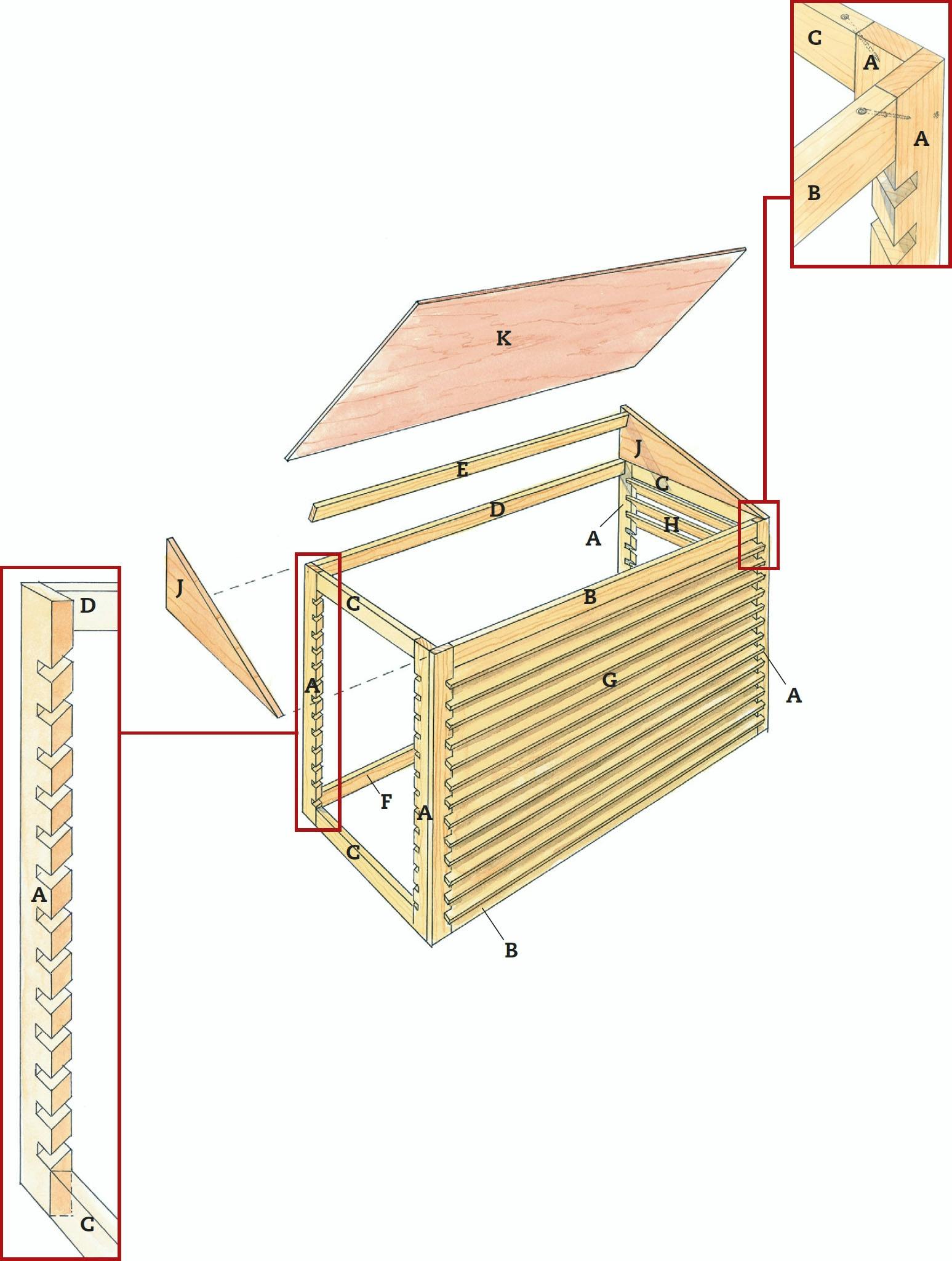 Varmepumpehus tegning Tegning til varmepumpehus